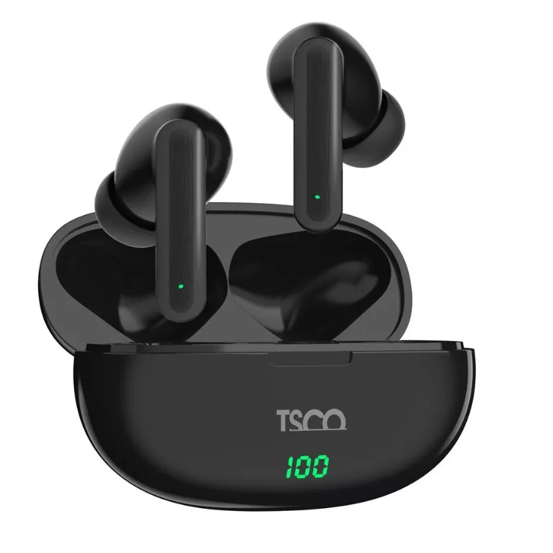 خرید هدست بلوتوثی TH6325 TWS مشکی  تسکو