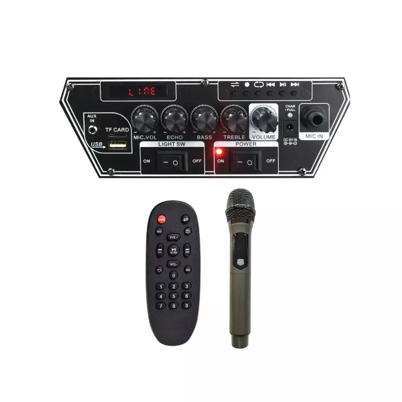 خرید اسپیکر ترولی پرتابل 4900 وات TSCO-TS1890 تسکو(USB-AUX-TF-BT-GUITAR) - 