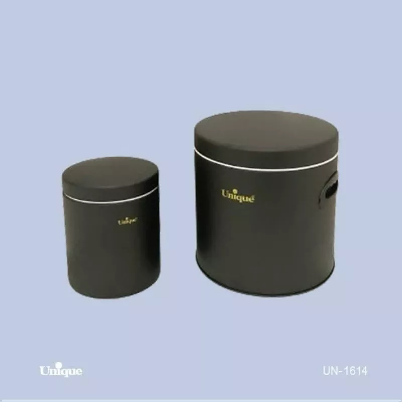 خرید سطل قند و شکر مشکی UN-1614 یونیک	