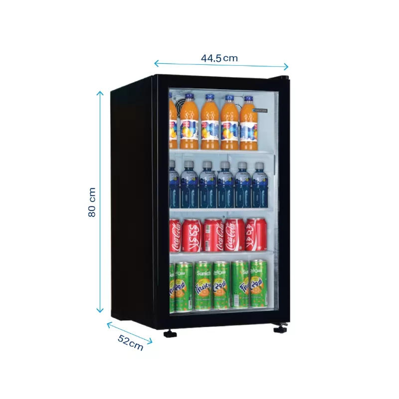 خرید یخچال شوکیس مشکی مدل 4294 ایستکول	
