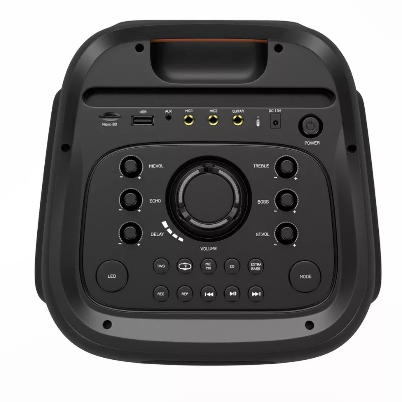 خرید اسپیکر 17000وات با میکروفن و کنترل TSCO-TS1925 تسکو (FM-SD-USB-BT-AUX) - 