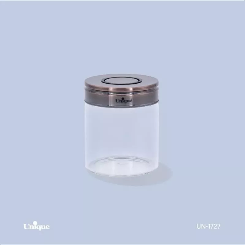 خرید بانکه شیشه ای درب مسی  7-5  سانت    UN-1727 یونیک	