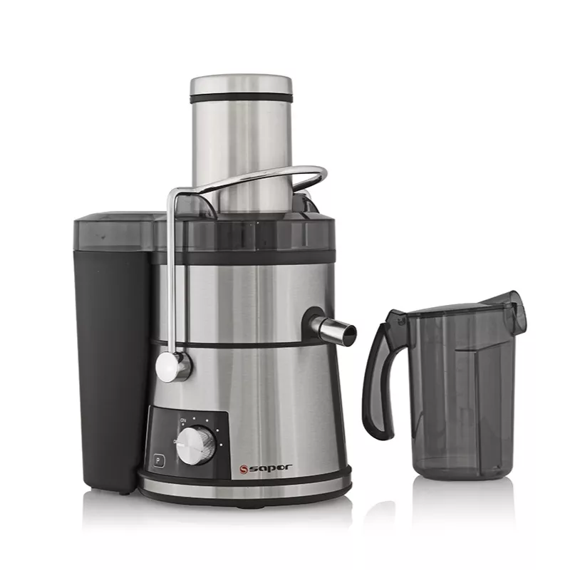 خرید آبمیوه گیری800 وات مشکی SJE-824 ساپر 