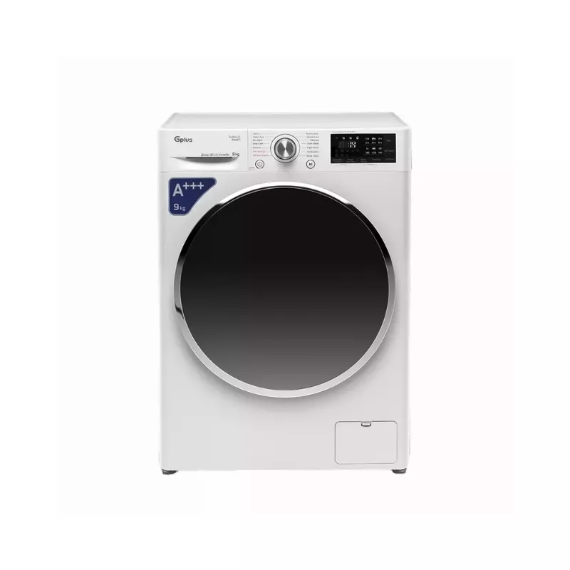 خرید لباسشویی 9 کیلو 1400 دور سفید GWM-R99W-KTN جی پلاس(دایرکت درایو)