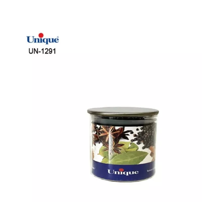 خرید ادویه 6 سانت با قطر 6 درب استیل UN-1291  یونیک