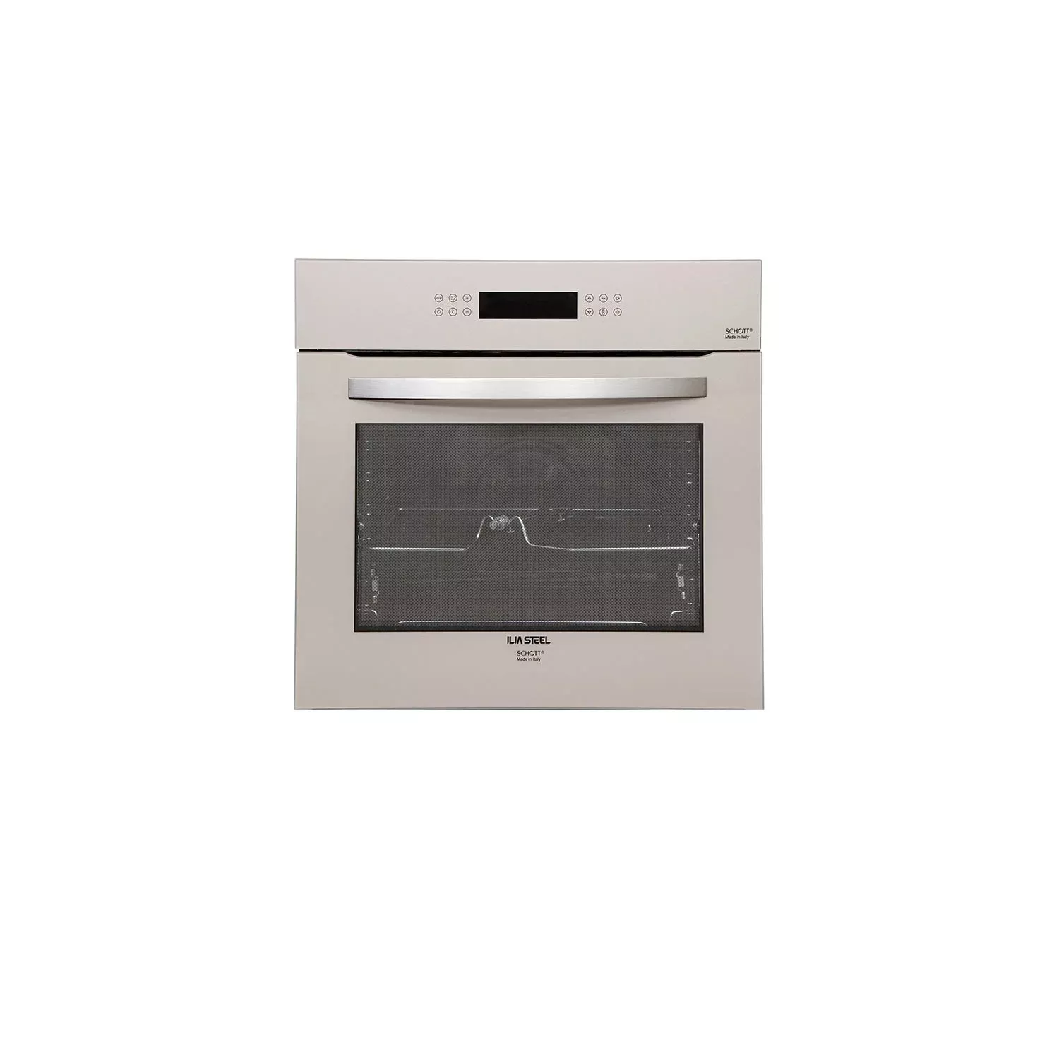 خرید فر توکار تمام برقی IO_302  شیشه ایلیا استیل (ایتالیایی-بژ)