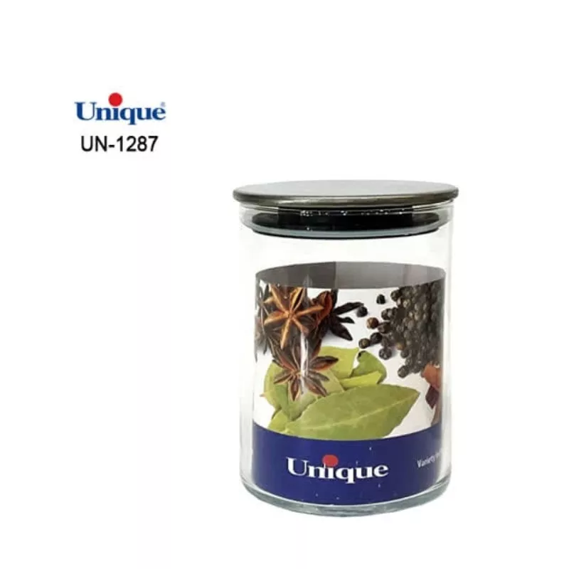 خرید ادویه 10 سانت با قطر 6 درب استیل UN-1287  یونیک