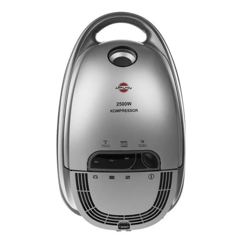 خرید جارو برقی 2500 وات کروم کمپرسور Kompressor-2500W Chrome نوک مدادی پارس خزر