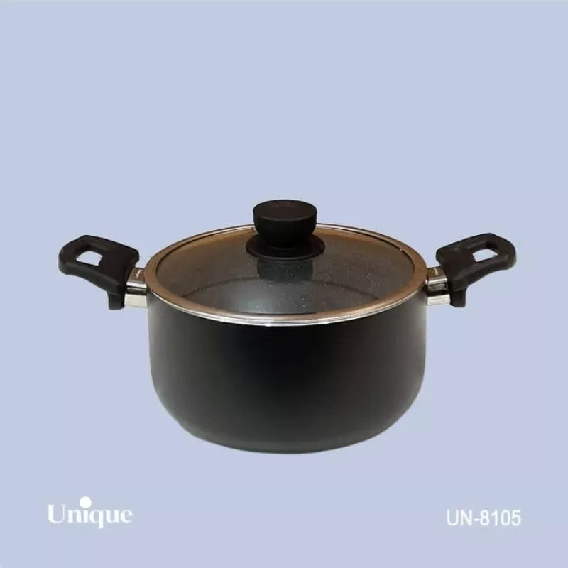 خرید قابلمه 20  کف مشکی UN-8105 یونیک	