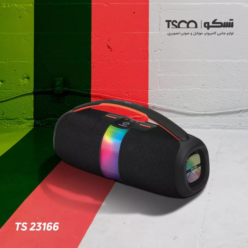 خرید اسپیکر بلوتوث TS23166 مشکی تسکو - 