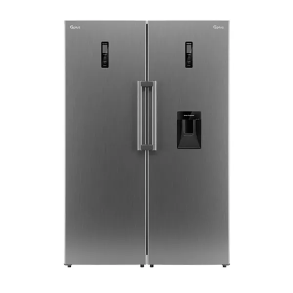 خرید یخچال فریزر GRF-P2737FS نقره ای جی پلاس - 
