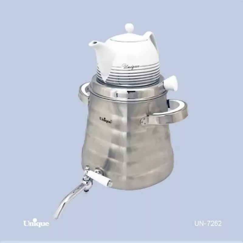 خرید کتری قوری 5 لیتر شیردار  UN-7262  یونیک	