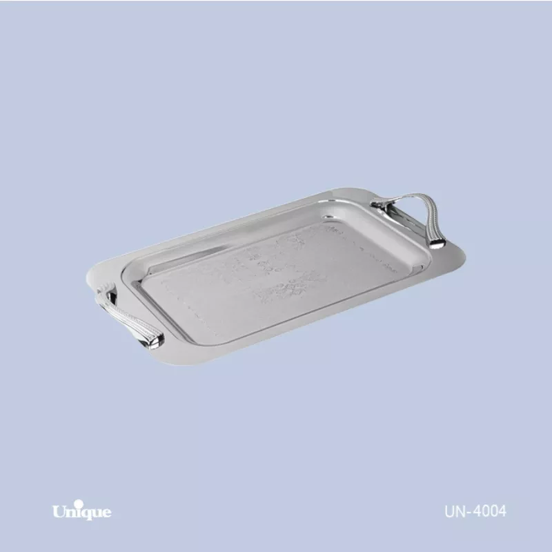 خرید سینی کوچک استیل براق   UN-4004 یونیک	