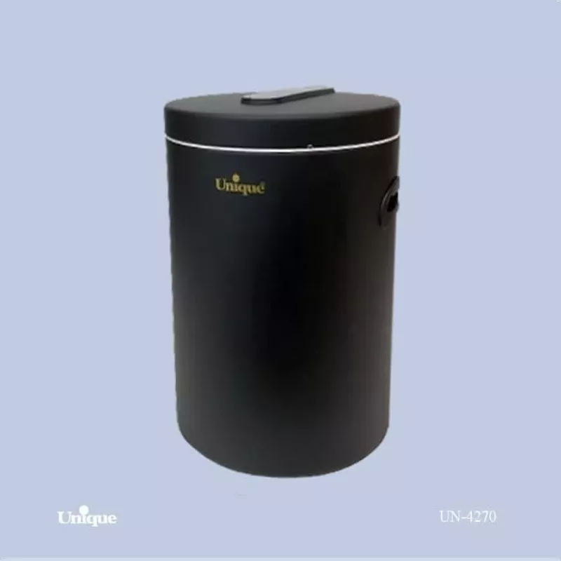 خرید سطل برنج بدون  پیمانه  مشکی UN-4270 یونیک	