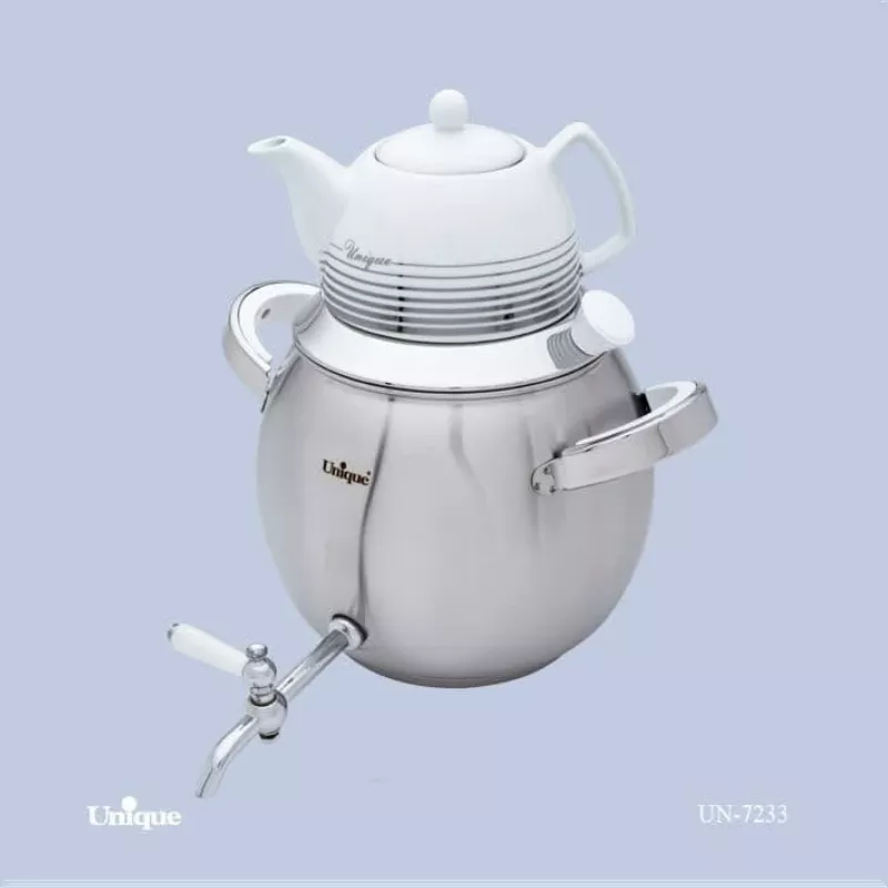 خرید کتری و قوری  6 لیتر شیردار UN-7233 یونیک	