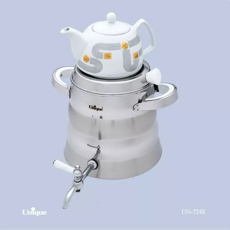 خرید کتری و قوری 5-5  لیتر شیردار UN-7248 یونیک	